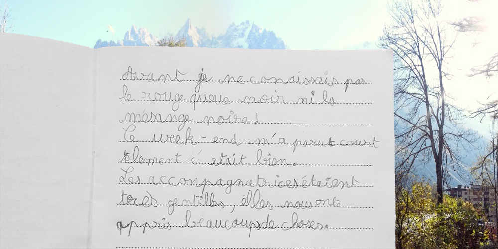 Théo, 10 ans, écovolontaire du premier Week-end sciences en famille © CREA Mont-Blanc