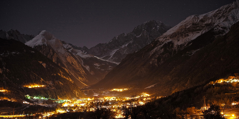 Vallée d'Aoste, côté italien du Mont-Blanc © Roman Boed (cc) 